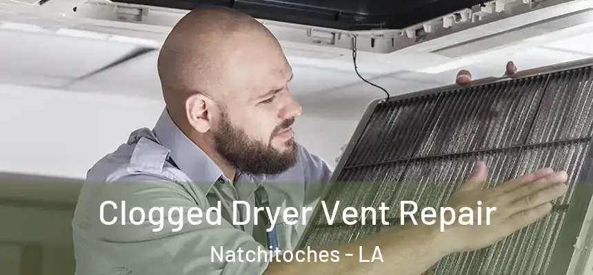  Clogged Dryer Vent Repair Natchitoches - LA